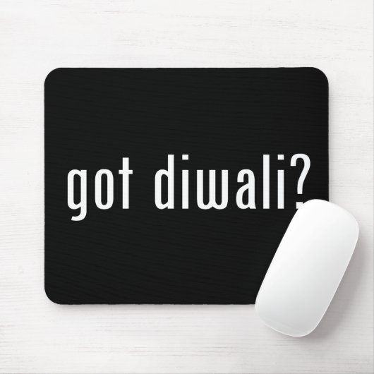Heb je diwali? muismat (Met muis)
