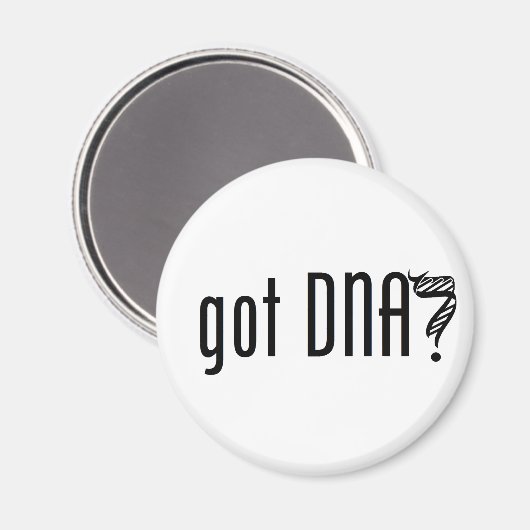 Heb je DNA? Magneet (Voorkant / Achterkant)