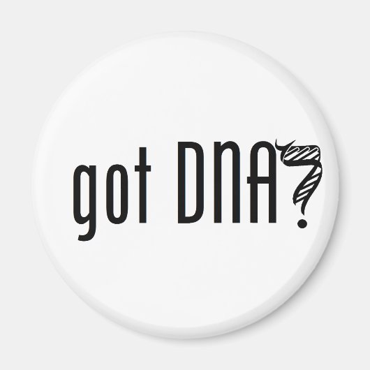 Heb je DNA? Magneet (Voorkant)