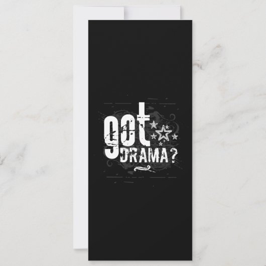 Heb je Drama? Kaart (Achterkant)