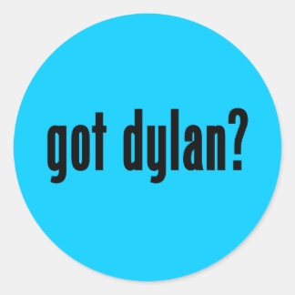 Heb je Dylan? Ronde Sticker