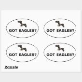 Heb je Eagles? Ovale Sticker (Vel)