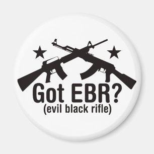 Heb je EBR? AR15 en AK47 Magneet