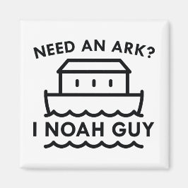 Heb je een Ark nodig? Ik Noah Guy. Magneet