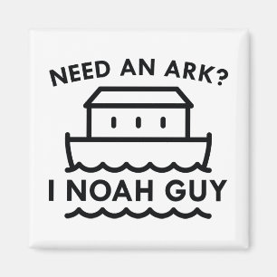Heb je een Ark nodig? Ik Noah Guy. Magneet