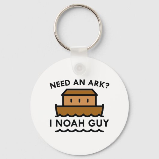 Heb je een Ark nodig? Ik Noah Guy. Sleutelhanger (Voorkant)