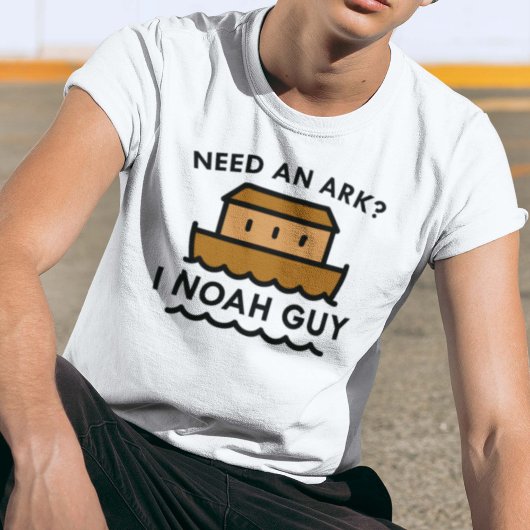 Heb je een Ark nodig? Ik Noah Guy. T-shirt