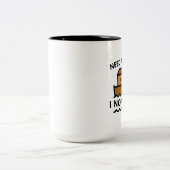 Heb je een Ark nodig? Ik Noah Guy. Tweekleurige Koffiemok (Center)