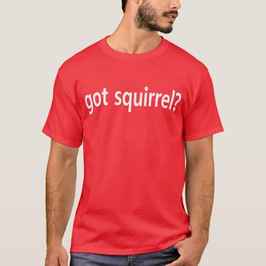 Heb je een eekhoorn? Cardinals Rally Squirrel T-shirt (Voorkant)
