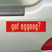 Heb je een eiertje ? bumpersticker (Op auto)