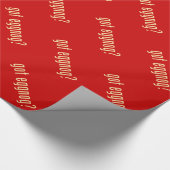 Heb je een eiertje ? cadeaupapier (Hoek)