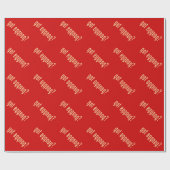 Heb je een eiertje ? cadeaupapier (Vlak)