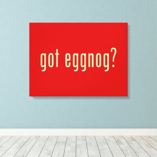 Heb je een eiertje ? canvas afdruk (Insitu (Houten vloer))