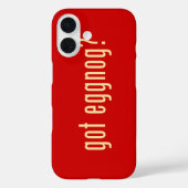 Heb je een eiertje ? Case-Mate iPhone case (Achterkant)