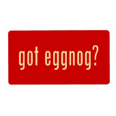 Heb je een eiertje ? etiket (Voorkant)