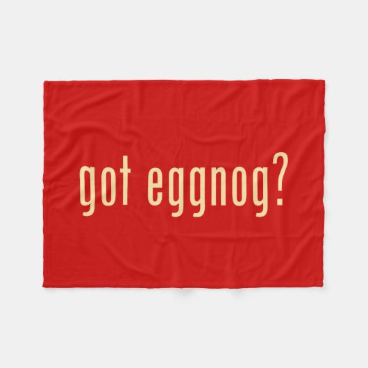 Heb je een eiertje ? fleece deken (Voorkant (Horizontaal))