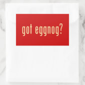 Heb je een eiertje ? rechthoekige sticker (Tas)