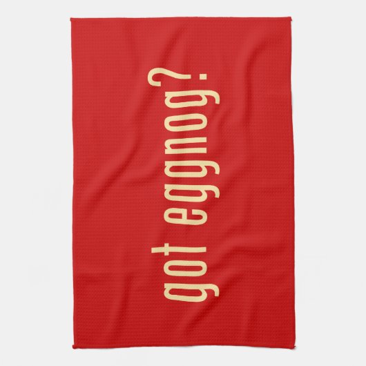 Heb je een eiertje ? theedoek (Verticaal)