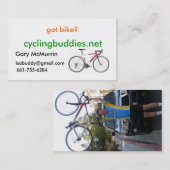 Heb je een fiets? Visitekaartjes (Voorkant / Achterkant)