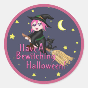 Heb je een gebroken Halloween! Ronde Sticker