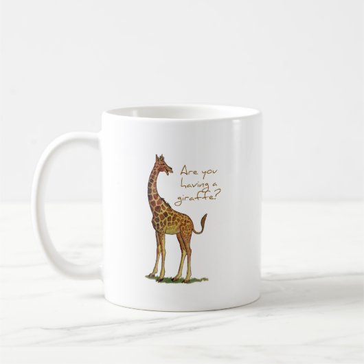Heb je een Giraffe? Koffiemok (Links)