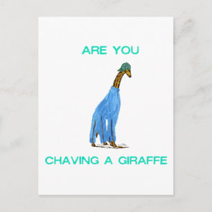 Heb je een Giraffe.png? Briefkaart