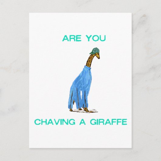 Heb je een Giraffe.png? Briefkaart (Voorkant)