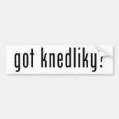 Heb je een knul ? bumpersticker (Voorkant)