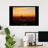 Heb je een licht? poster (Thuiskantoor)