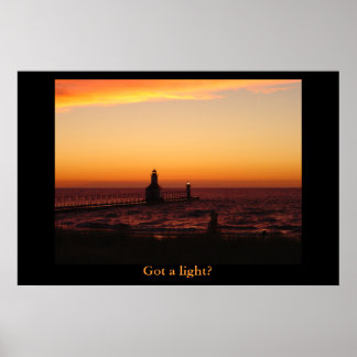 Heb je een licht? poster