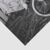 Heb je een lift nodig? jaren twintig tissuepapier (Detail)