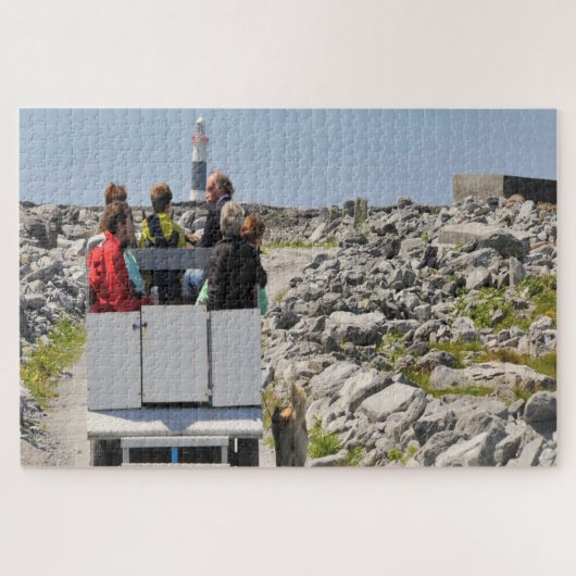 Heb je een lift nodig? Vervoer op Inisheer Galway  Legpuzzel (Horizontaal)