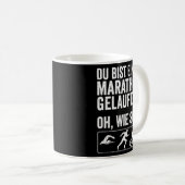 Heb je een marathon laten lopen? koffiemok (Voorkant rechts)