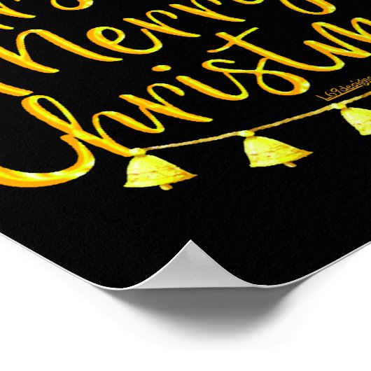 HEB JE EEN MERRY CHRISTMAS POSTER (Hoek)