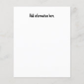 Heb je een Realtor nodig? Estate Agent Flyer (Achterkant)