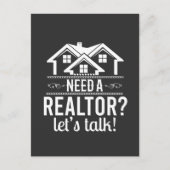 Heb je een Realtor nodig? Laten we het hebben over Briefkaart (Voorkant)