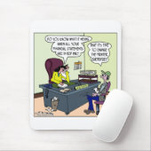 Heb je een rode inkt? Verander de printercartridge Muismat (Met muis)