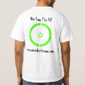 Heb je een rode ring? t-shirt (Achterkant)