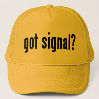 Heb je een signaal? trucker pet