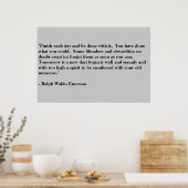 Heb je een slechte dag? poster (Keuken)