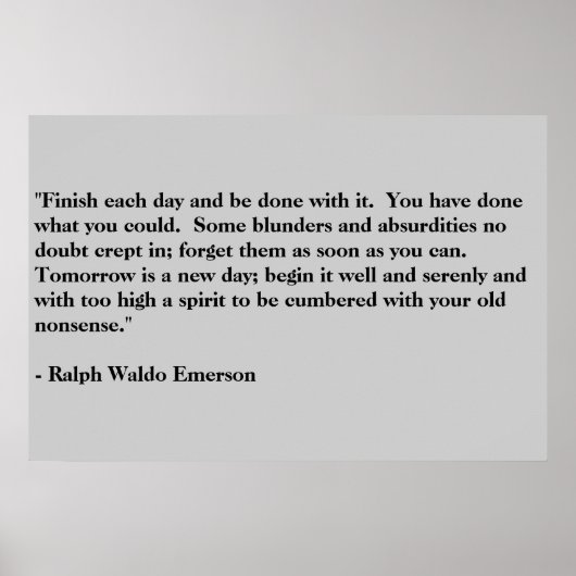 Heb je een slechte dag? poster (Voorkant)