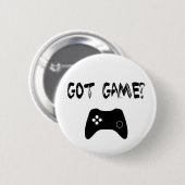 Heb je een spel? Funny Gamer Button (Voorkant /achterkant)