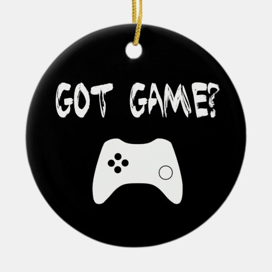 Heb je een spel? Funny Gamer Ornament (Voorkant)