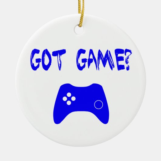 Heb je een spel? Funny Gamer Ornament (Voorkant)