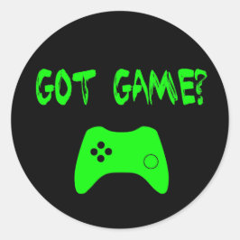 Heb je een spel? Funny Gamer Stickers