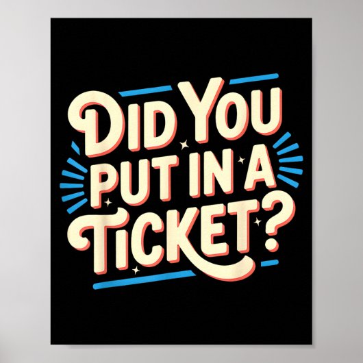 Heb je een ticket ingediend bij de IT netwerkbehee Poster (Voorkant)