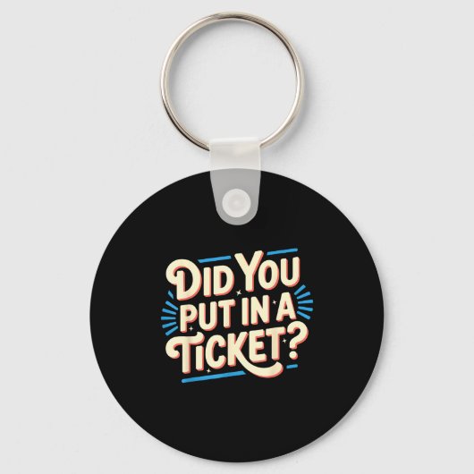 Heb je een ticket ingediend bij de IT-ondersteunin Sleutelhanger (Voorkant)