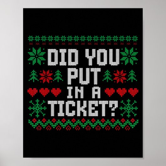 Heb je een ticket ingevoerd Computerondersteuning Poster (Voorkant)