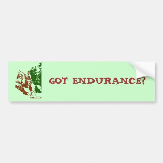 Heb je een verlenging? Bumpersticker (Voorkant)
