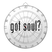 Heb je een ziel? dartbord (Voorkant)